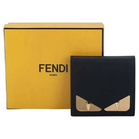 fendi monster card wallet|fendi monster wallet sale.